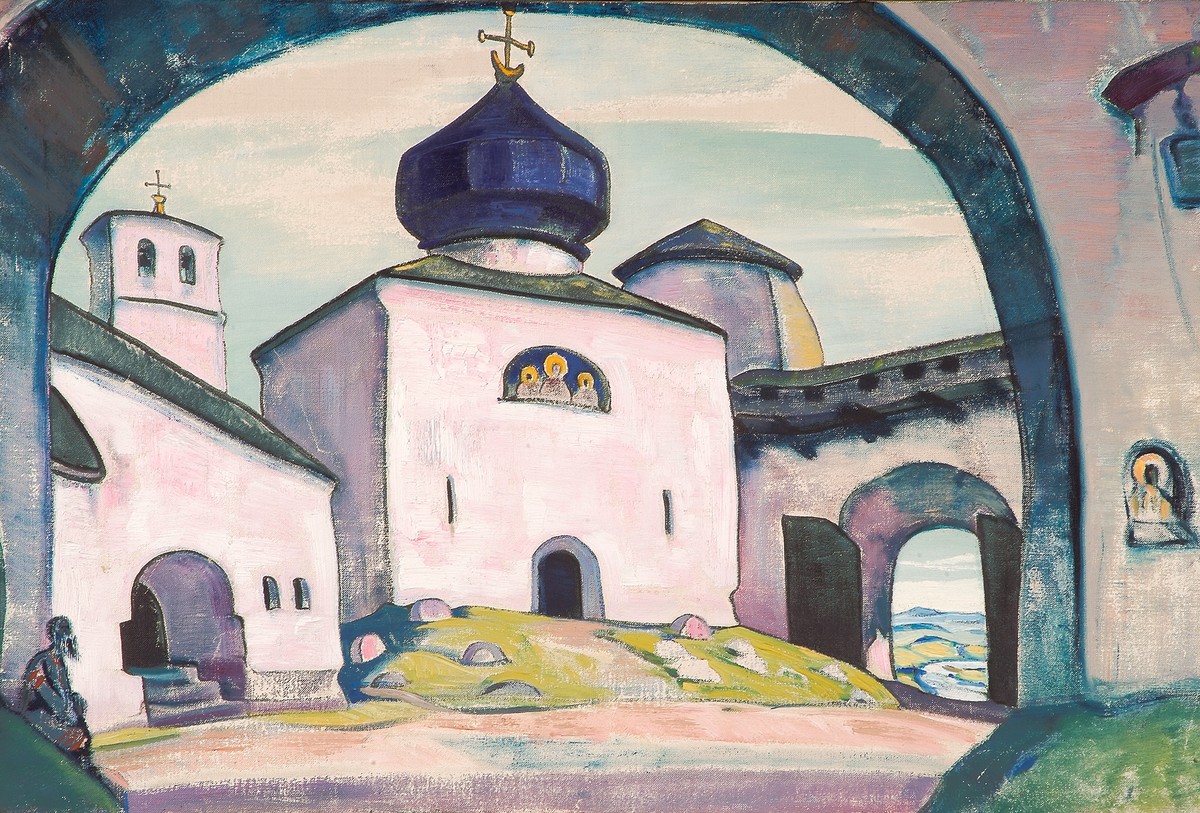 Old Pskov by Nicholas Roerich