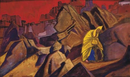 One who safeguards by Nicholas Roerich