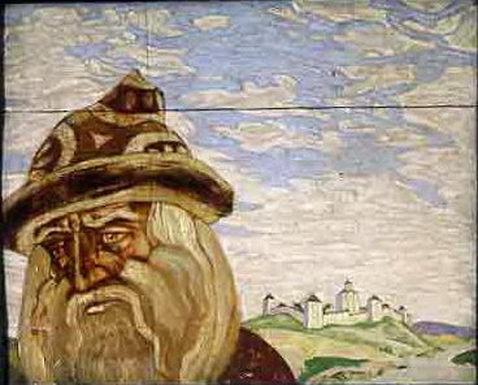Parting century by Nicholas Roerich
