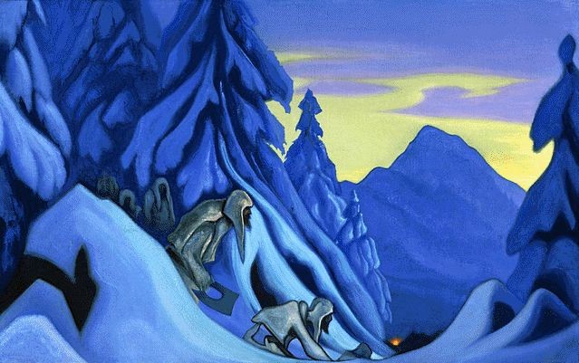 Partisans by Nicholas Roerich