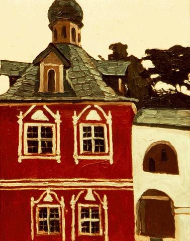 Pechora. Vestry. by Nicholas Roerich