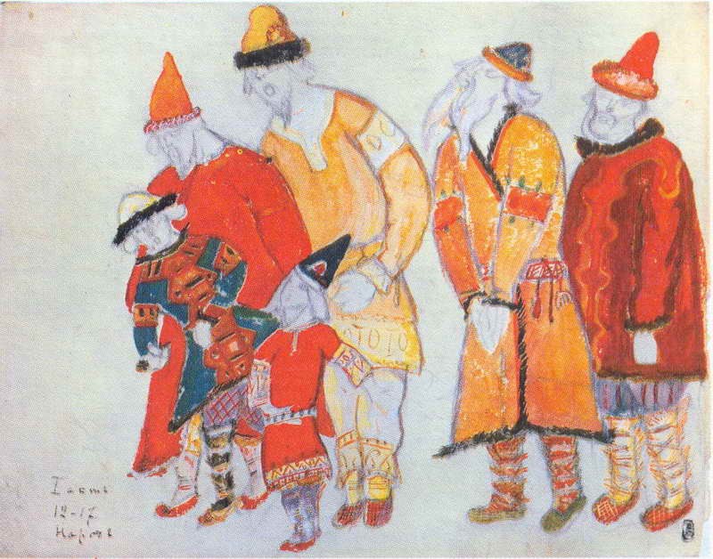 People by Nicholas Roerich