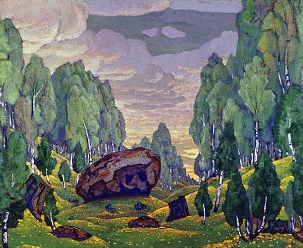 Ravine by Nicholas Roerich
