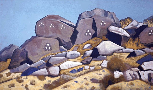 Rocks of Mongolia by Nicholas Roerich