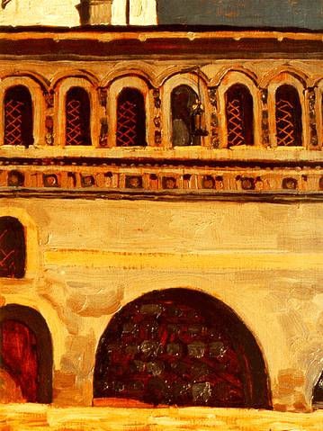 Rostov Veliky. Hierarch's towers. by Nicholas Roerich