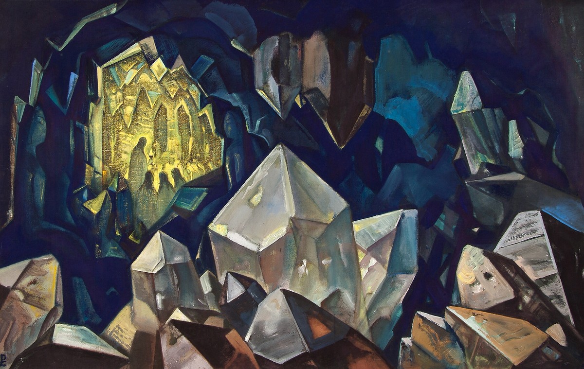 Sacred (Treasure of Mountain) by Nicholas Roerich