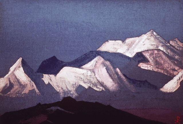 Sacred Himalayas by Nicholas Roerich