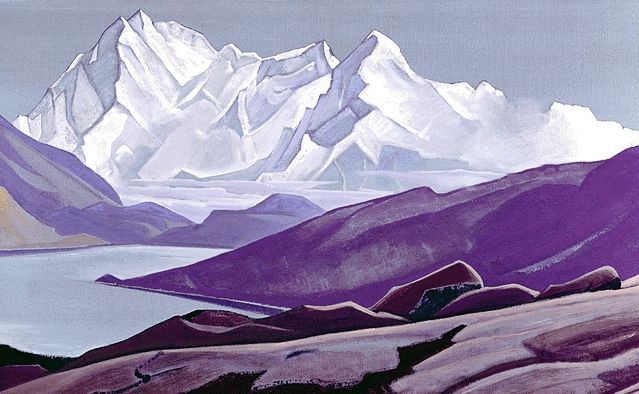 Sacred Himalayas by Nicholas Roerich