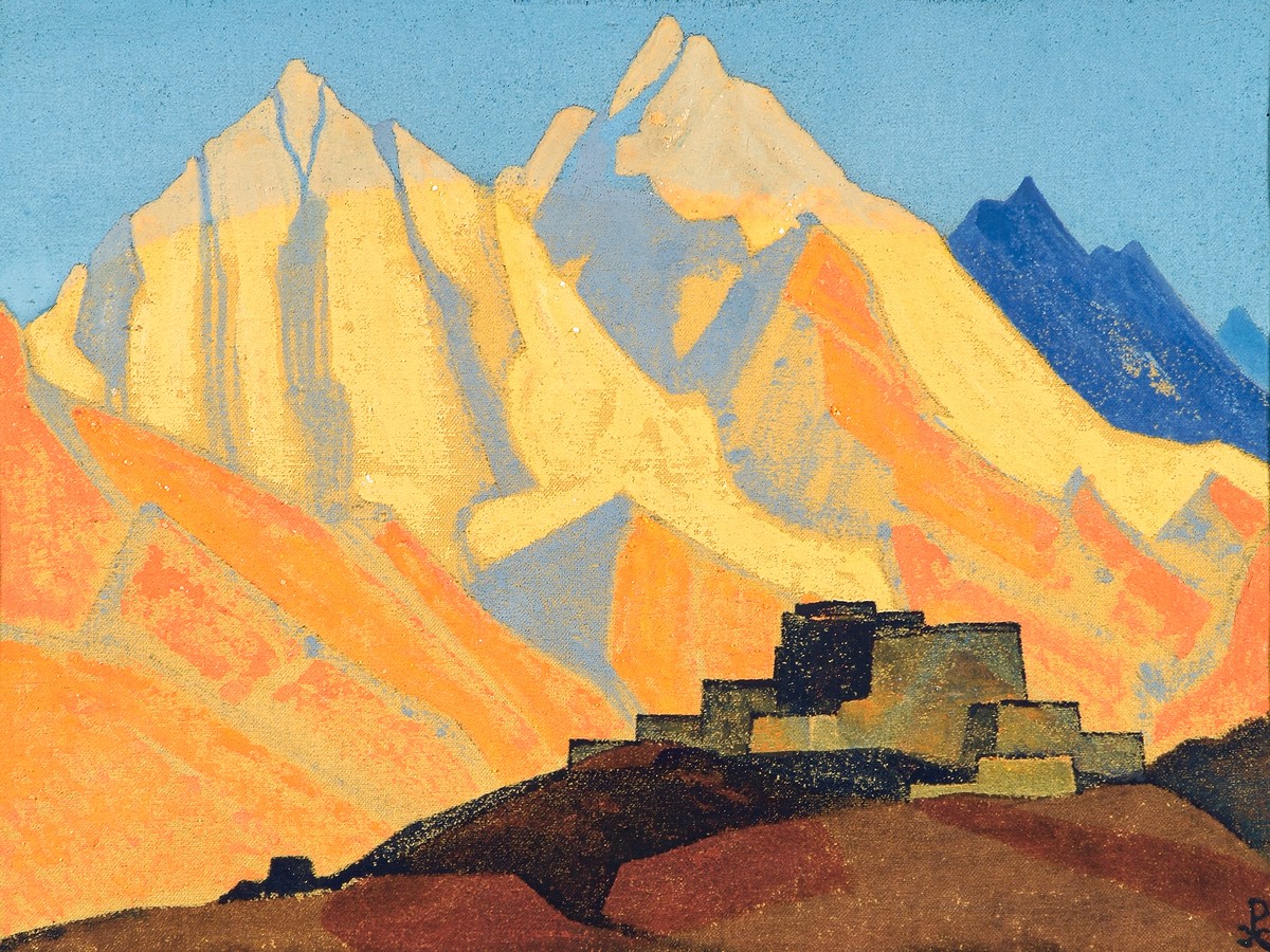 Sacred Himalayas by Nicholas Roerich