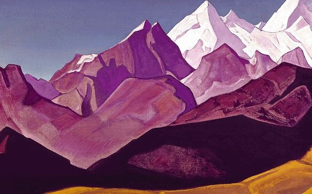 Sacred Himalayas by Nicholas Roerich