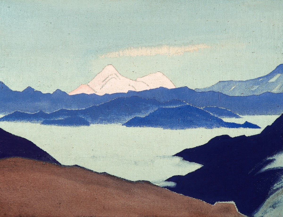 Sacred Himalayas by Nicholas Roerich