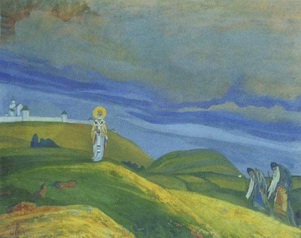 Saint Nicholas by Nicholas Roerich