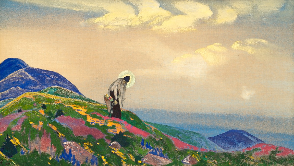 Saint Pantaleon the Healer by Nicholas Roerich