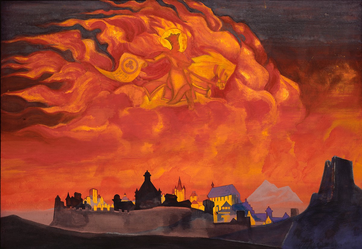 Saint Sophia the Almighty Wisdom by Nicholas Roerich