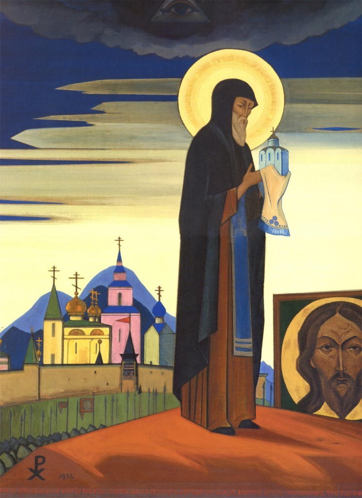 Sergius of Radonezh by Nicholas Roerich