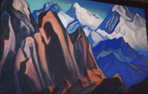 Shadow of the Teacher by Nicholas Roerich