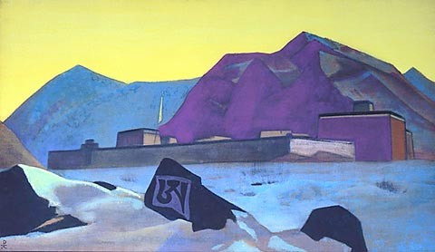 Sharugen Monastery by Nicholas Roerich