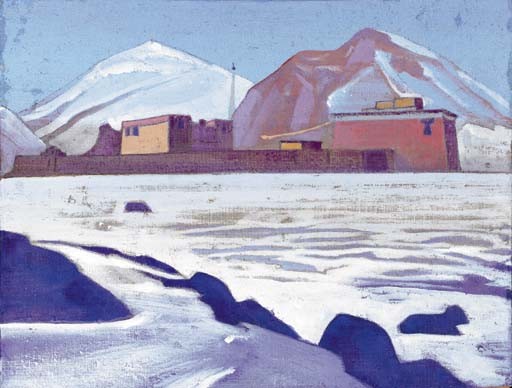 Sharugon Monastery by Nicholas Roerich