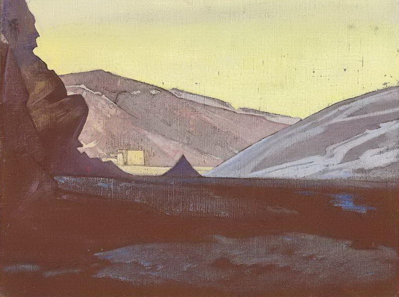Sharugon Monastery, Tibet by Nicholas Roerich