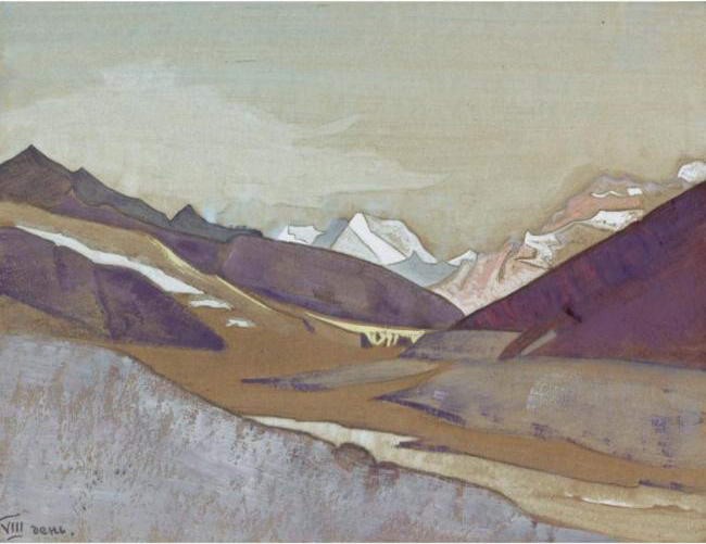Shayok, the eighth day by Nicholas Roerich