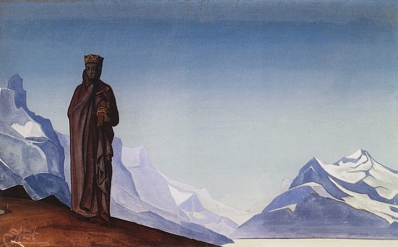 She Who Holds the World by Nicholas Roerich