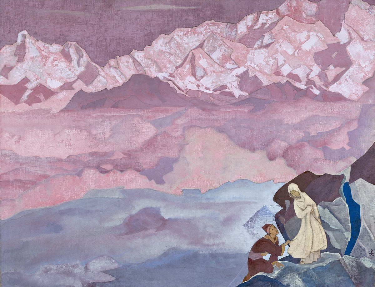 She who leads by Nicholas Roerich