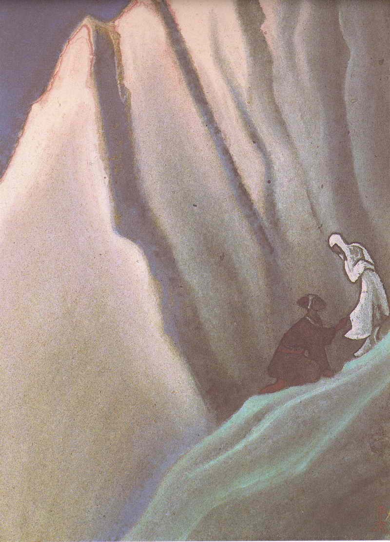 She who leads by Nicholas Roerich