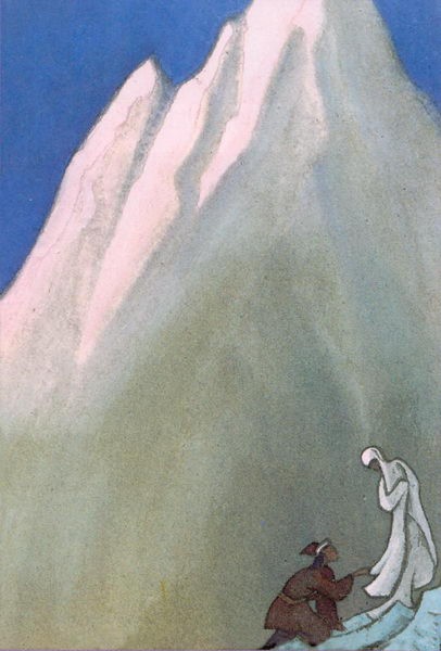 She who leads by Nicholas Roerich