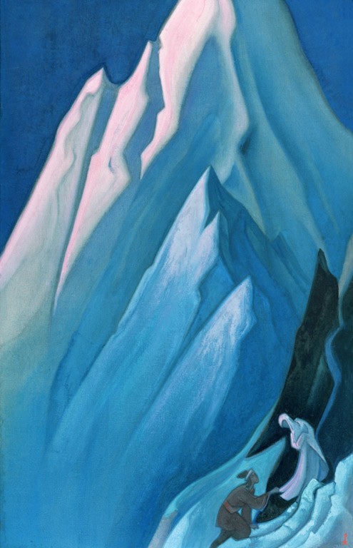 She who leads by Nicholas Roerich