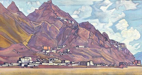 Shekar-Dzong by Nicholas Roerich