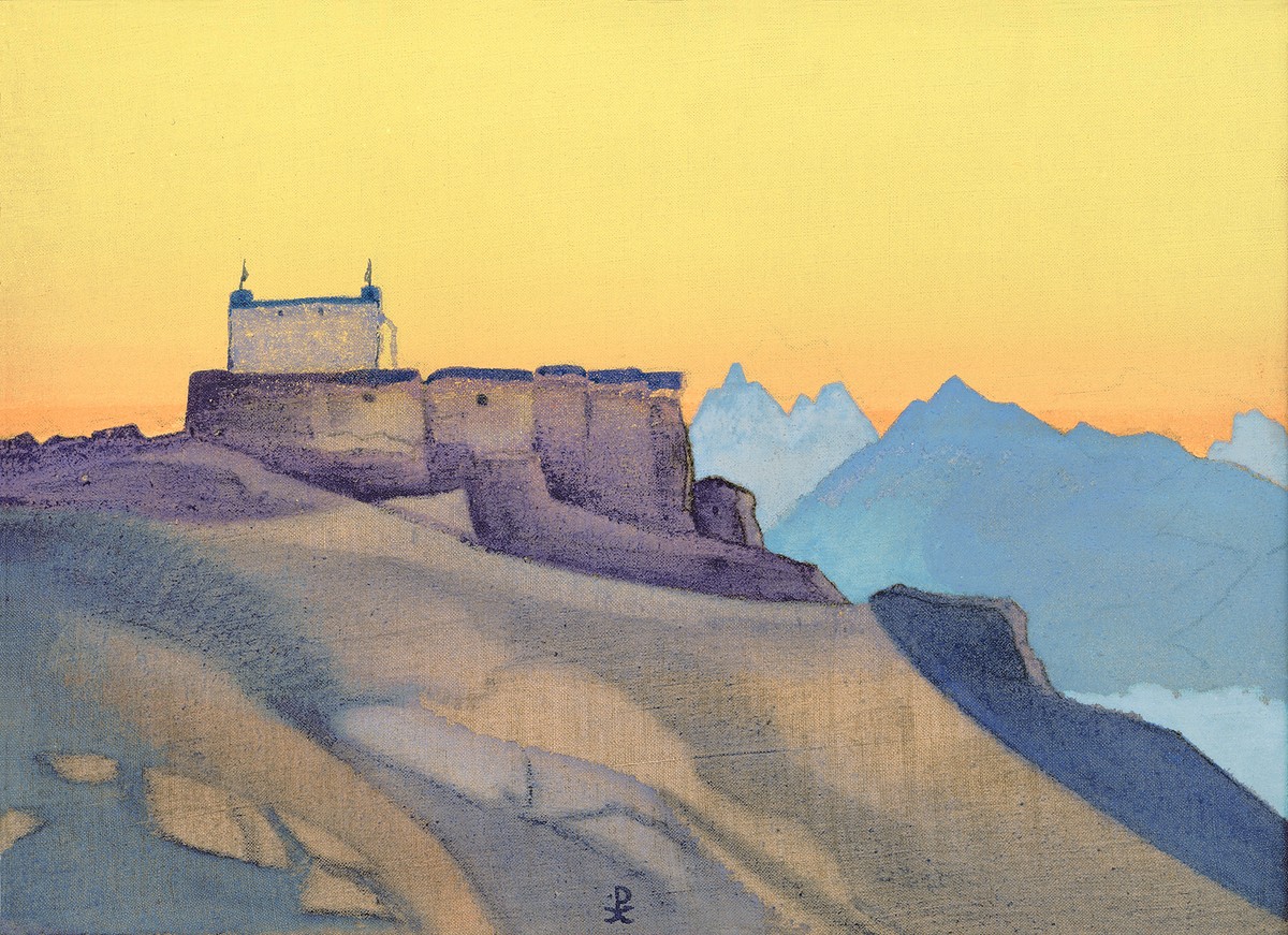 Sissu Monastery by Nicholas Roerich