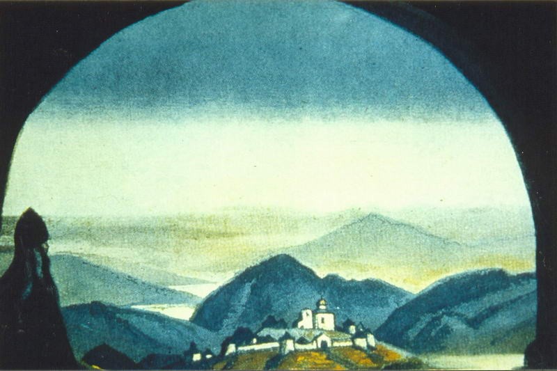 Slavic land by Nicholas Roerich