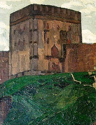 Smolensk. Tower. by Nicholas Roerich
