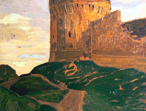Smolensk. Tower. by Nicholas Roerich