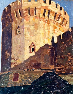 Smolensk. Tower. by Nicholas Roerich