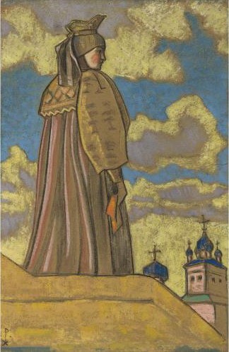Snow Maiden by Nicholas Roerich