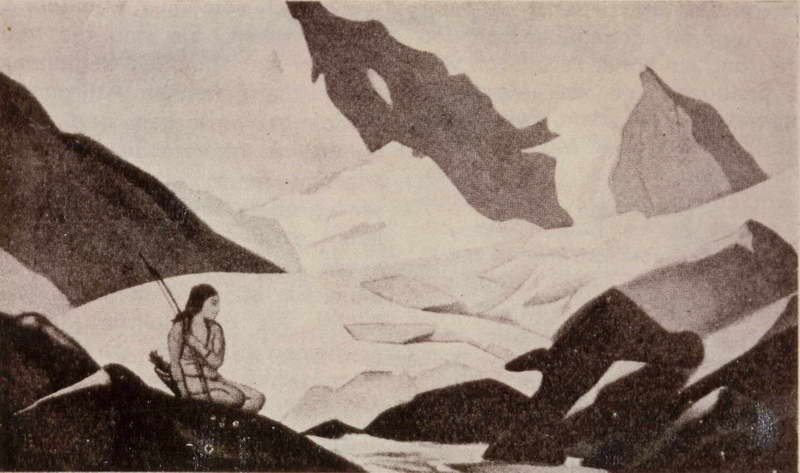 Snow maiden by Nicholas Roerich