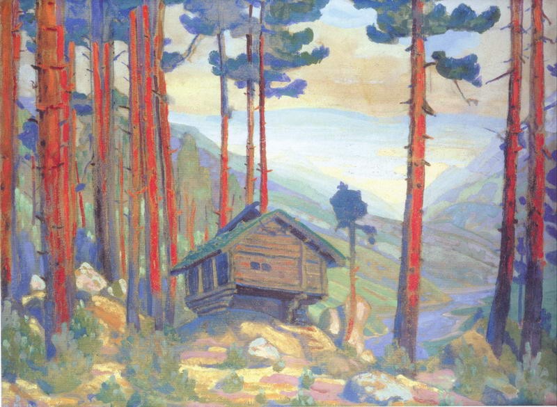 Solveig's Song (Hut in the forest) by Nicholas Roerich