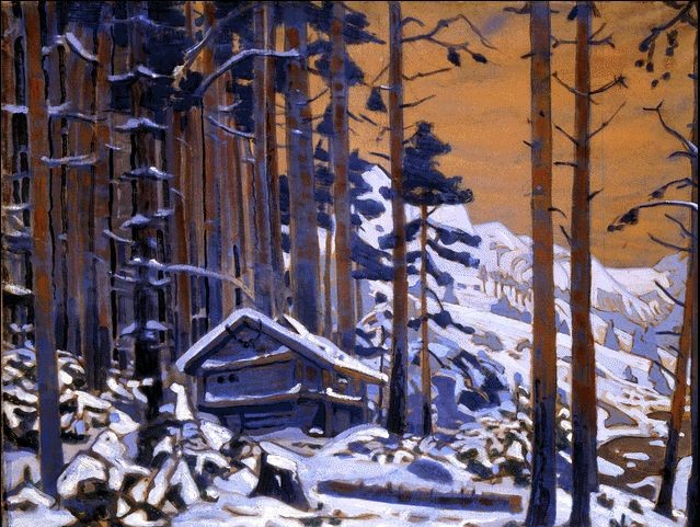 Solveig's Song (Hut in the forest) by Nicholas Roerich