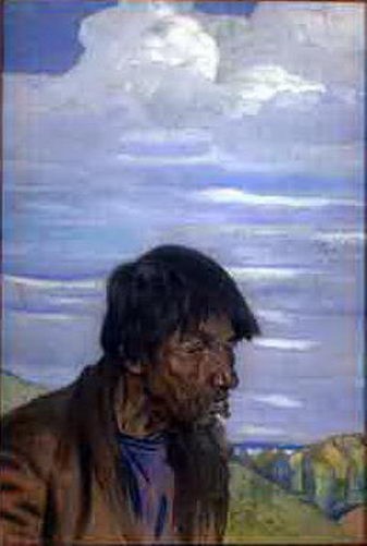 Sorcerer by Nicholas Roerich