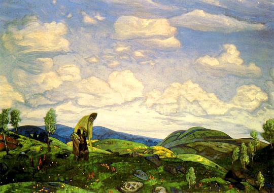 St. Panteleimon the Healer by Nicholas Roerich