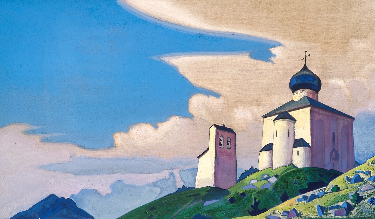 St. Sergius Hermitage by Nicholas Roerich