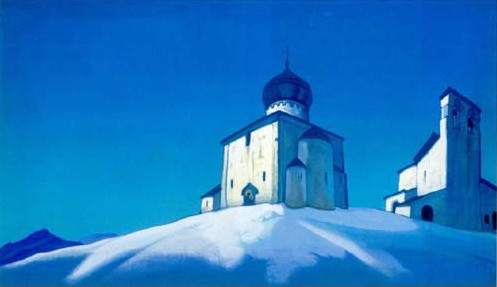 St. Sergius Hermitage by Nicholas Roerich