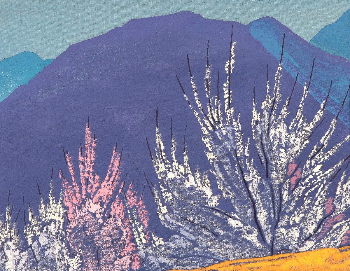 Study to "Krishna" by Nicholas Roerich