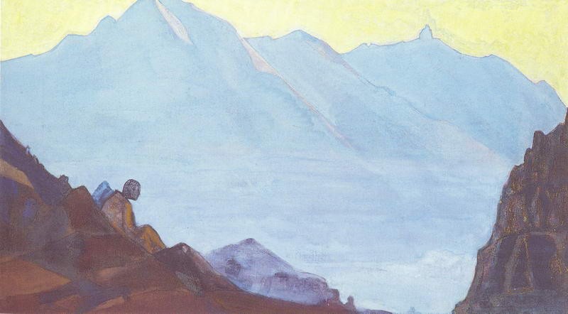 Study to "Teacher's Testament' by Nicholas Roerich