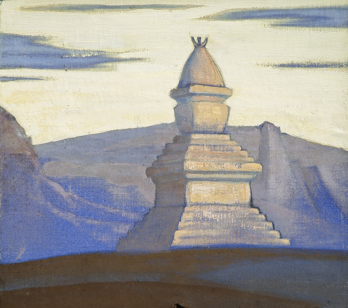 Stupa near Sharugen by Nicholas Roerich