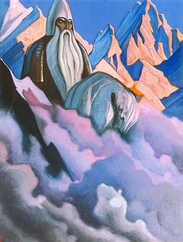 Svyatogor by Nicholas Roerich
