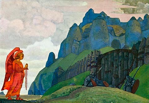 Sword of Courage by Nicholas Roerich