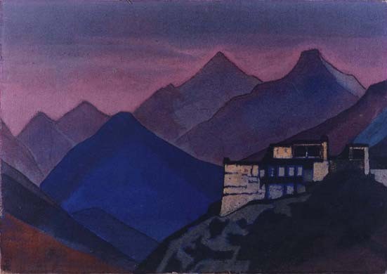 Takur Castle by Nicholas Roerich