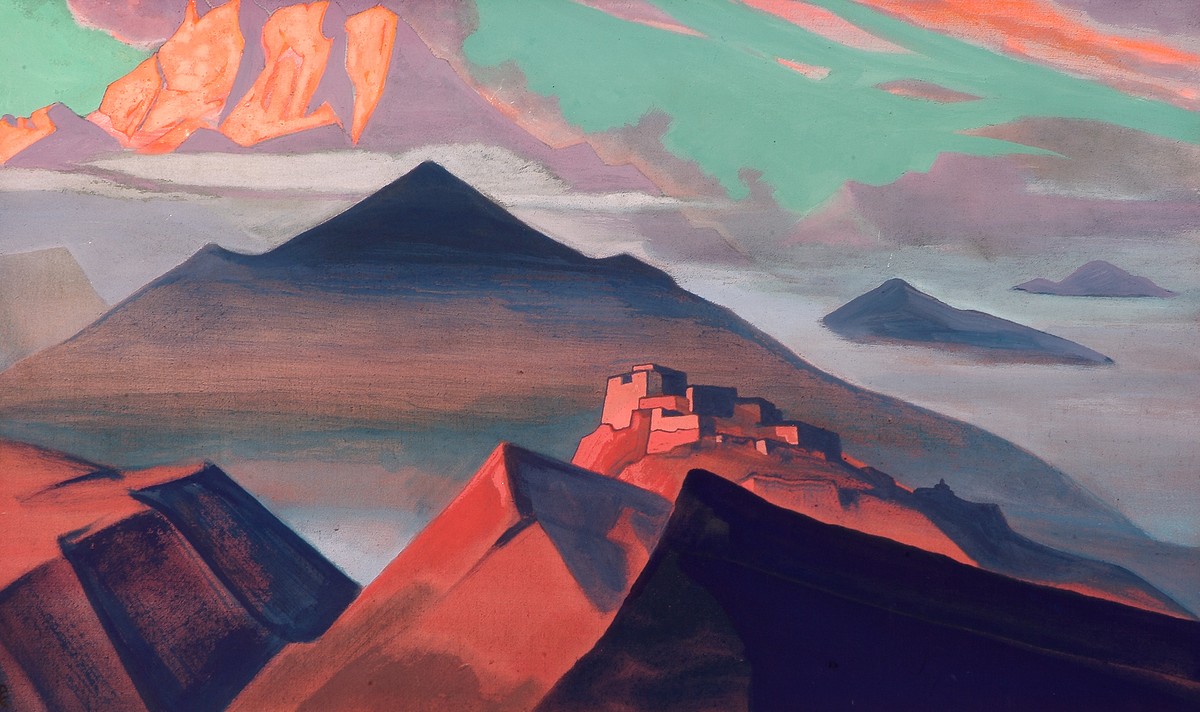 Tent Mountain by Nicholas Roerich